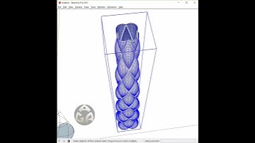 3D modeling a bubble tower using Sketchup