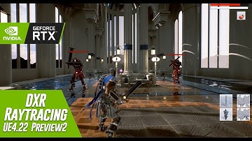 RTX Raytracing Test on Diode UE4 4.22 Preview DXR
