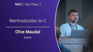 Reintroduction to C - Olve Maudal - NDC TechTown 2023