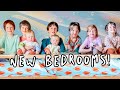 NEW SHARED BEDROOM SETUP | Mum of 8 w/ Twins + Triplets