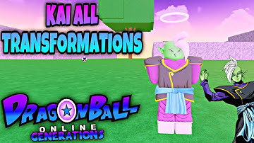 Kai Race All Transformations + Legend Form [DBOG]