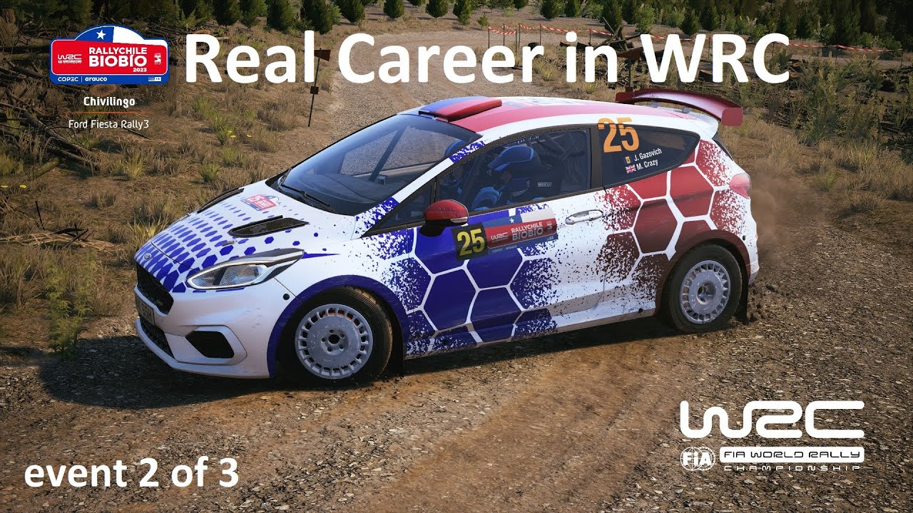 EA WRC | club Real Career in WRC | Rallye Chile | Event 2 of 3