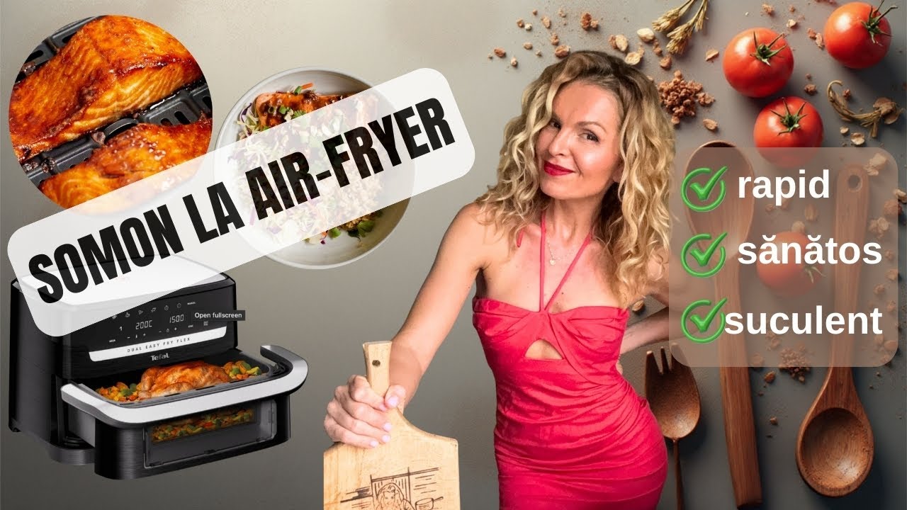 Rapid și sănătos - SOMON în stil thailandez în friteuza cu aer cald