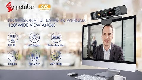 Angetube 914F 4K Webcam, 2022 Angetube 8MP with Sony Sensor Webcam with Microphone | Features & Spec