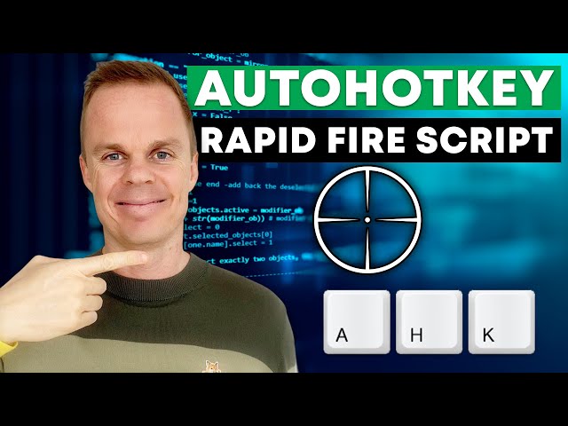 Rapid click script - AutoHotkey Community
