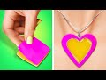 Cute Jewelry Crafts With 3D Pen, Polymer Clay And Resin And Gift Ideas For Valentine&#39;s Day