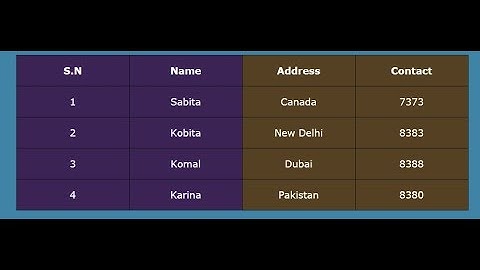 How to divide html table into equal size?