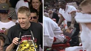This Day in History: Steve Kerr hits game-winner in Game 6 of the 1997 NBA Finals + funny soundbyte