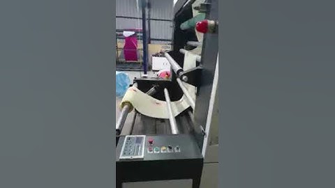 Working Video OF LISHG YTB41000 Flexographic Printing Machine