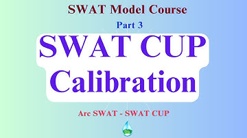 SWAT Model Part 3 | SWAT CUP Calibration using SUFI 2  and Manual Calibration Helper in Arc SWAT