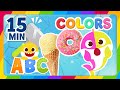 🔠 Learn ABC & Colors 🎨 with Baby Shark 🦈 | +Compilation | Baby Shark ABC Colors Songs for Kids