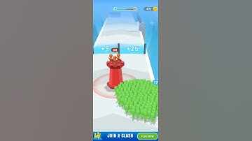 COUNT MASTER crowd runner  #shorts GAMEPLAY Android ios #gaming Like & Subscribe for More!