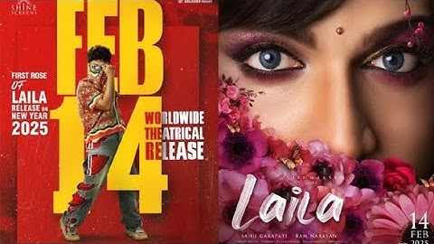 Laila Official Trailer Release ✨ | Vishwaksen | Akanksha Sharma | Ram Narayan | Leon James | Feb 14