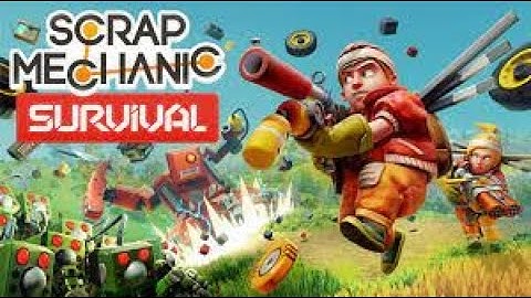 Learning the basics | Scrap Mechanic Survival Pt 1