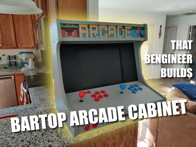 Diy Bartop Arcade Build Full