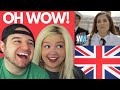 Top 10 Things Brits Are Bloody Good At | AMERICAN COUPLE REACTION