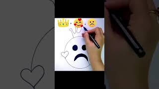 Emoji Satisfying Creative Art#Youtubeshorts #Art #Satisfying #Emojichallenge