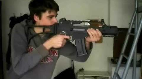 Full-auto shooting effects (muzzle flash, blowback, shell ejection)