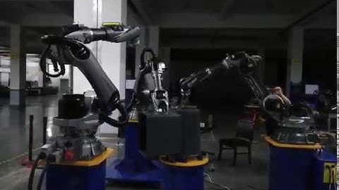 HSOAR Parallel Cooperative Robots prepared for Industry Automation exhibition use in Shanghai