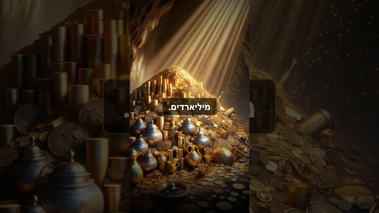 האוצר הכי גדול בעולם קבור בישראל – ולמה המדינה שותקת?