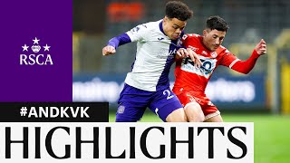 HIGHLIGHTS: RSC Anderlecht - KV Kortrijk | 2023-2024