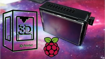 RaspberryPi Case with 3.5" Touch Screen 3D printed