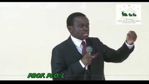 Prof. PLO Lumumba Speech on 