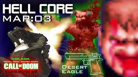 SURVIVAL FROM THE MAZE. [ Modern Warfare DOOM ]  X  [ HELL CORE wad ]  Playing Demo : Level 3