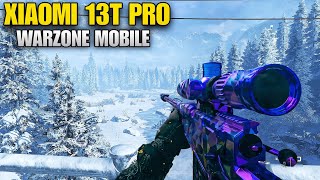 Xiaomi 13t Pro Warzone Mobile |  120 Fov Max Graphics Gameplay