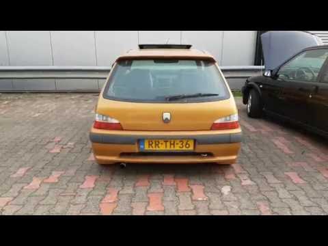 Performance sport exhaust for PEUGEOT 106 GTi, PEUGEOT 106 1.6 GTi 16V (118  Hp) '96 -> '00, Peugeot, exhaust systems