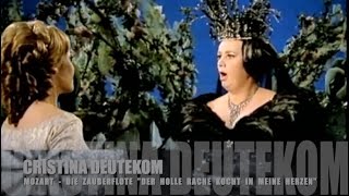 Mozart: "Der Hölle Rache" Die Zauberflöte - Cristina Deutekom / Моцарт Ария Царицы ночи - К Дойтеком