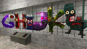 MELTING NEW NIGHTMARE ALPHABET LORE FAMILY IN FIRE - Garry