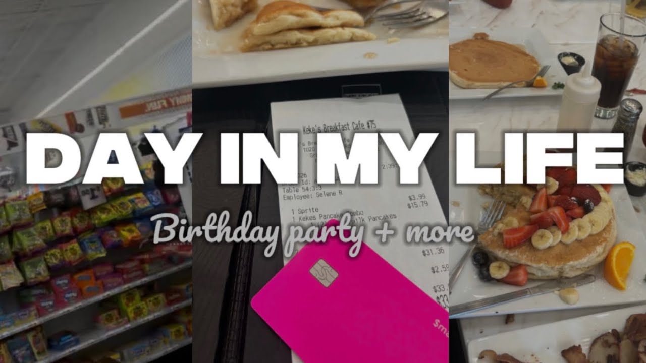 004 MINI DAY IN THE LIFE WITH ME !!