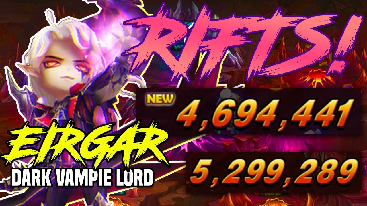EIRGAR OP! Wind Rift & Light Rift SSS Score! - Summoners War