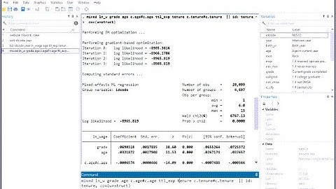 Stata tutorial for beginners ( tutorial 1)