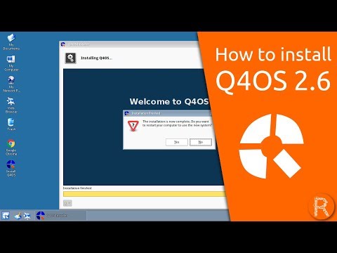 How to install Q4OS 2.6