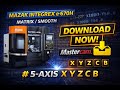 Mazak INTEGREX e-670H Mastercam Mill-Turn Post Processor | MATRIX / SMOOTH