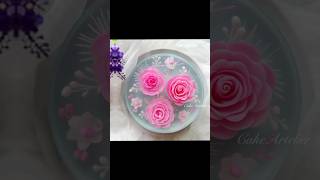 Aesthetic Flower 🌷 Jelly Cakes 🎂🎂. #cakeideas #cakes #jellycake. @multihubbymiss.khuzaima