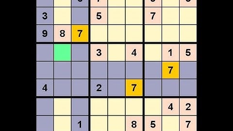 How to Solve Washington Times Sudoku Difficult January 17, 2021