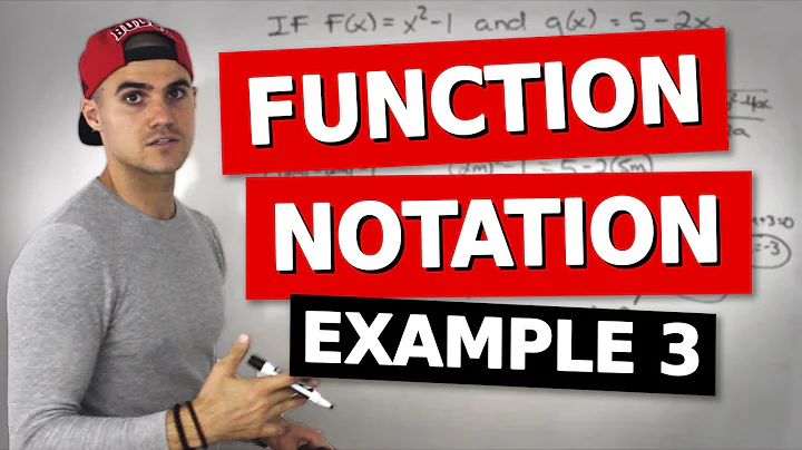 MCR3U (1.2) - Function Notation Example 3 - Grade 11 Functions