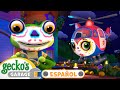 Día de los Muertos | 🐸 Garaje de Gecko | Carros para niños | Vídeos educativos