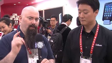 CES 2013 - Celluon