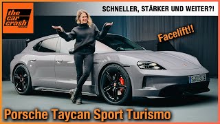 Porsche Taycan Sport Turismo (2024) Schneller, Stärker und weiter?! Fahrbericht | Review | Facelift
