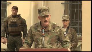 Resolute Support Change Of Command Clips Soundbites