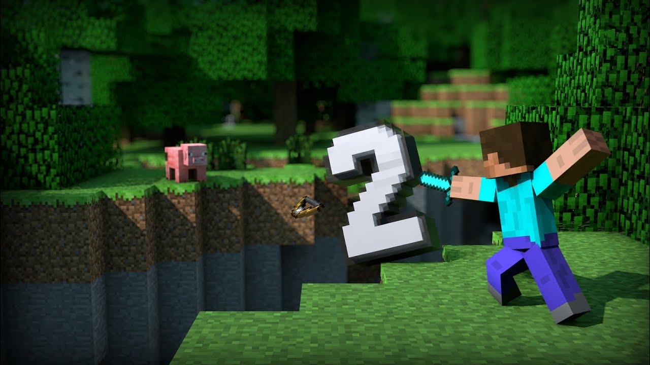 Playing minecraft the 2nd time [part 2] - YouTube