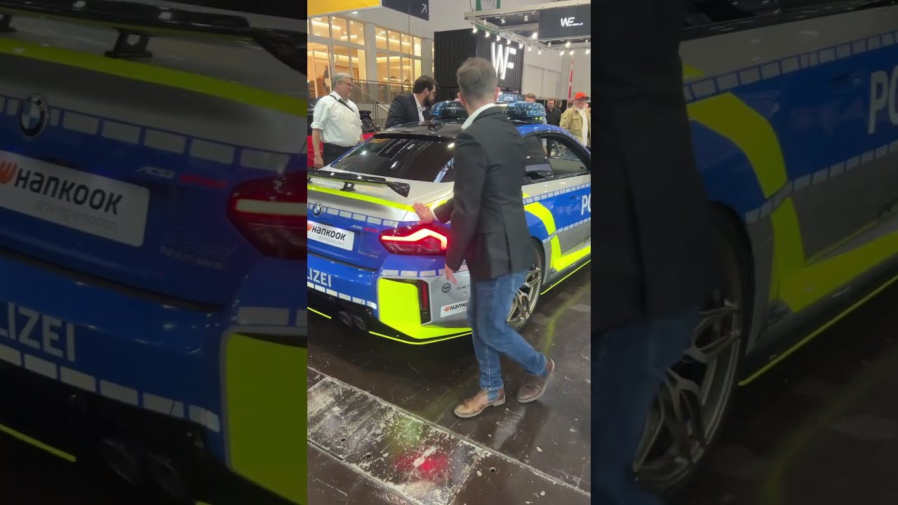 German Police Car 2025 BMW Automobile Policecar Bmw
