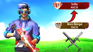 India top 1 title push in mac10 || solo weapon glory push tips and tricks | weapon glory push ep - 8