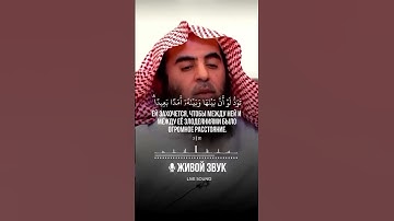 يوم تجد كل نفس ما عملت من خير محضرا-سوره ال عمران-محمد اللحيدان