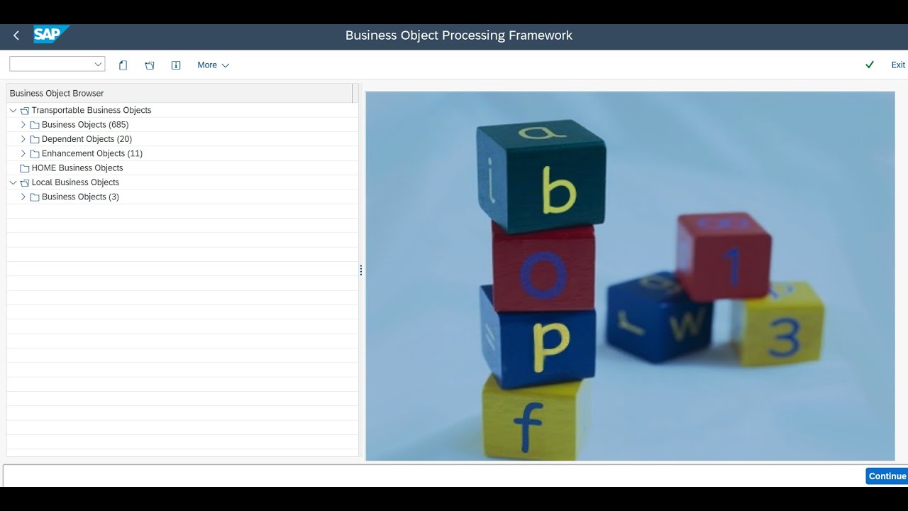 SAP BOPF Часть 43 Сбор текста зависимых BO