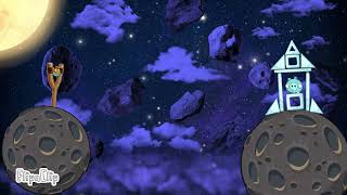 My flipaclip animation test:Ice bird & lightning bird from: angry birds space